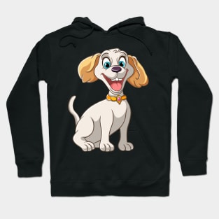 Cute Happy Dog Hoodie